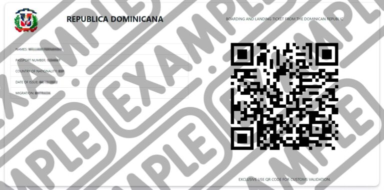 Dominican Republic E Ticket Official Application   Eticket Example 768x381 